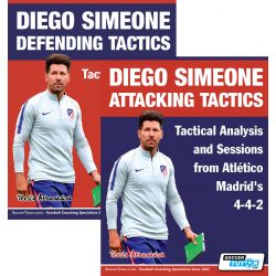 Diego Simeone Defending and Attacking Tactics Set - Tactical Analysis and Sessions from Atlético Madrid’s 4-4-2