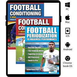 Football Periodization and Conditioning 3 Book Bundle - Session Design | Season Training | 156 Practices - eBook Only