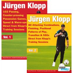 Jürgen Klopp Vol 1 & 2 Bundle - 182 Practices Direct From Klopp's Training Sessions