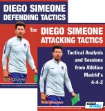 Diego Simeone Defending and Attacking Tactics Set - Tactical Analysis and Sessions from Atlético Madrid’s 4-4-2